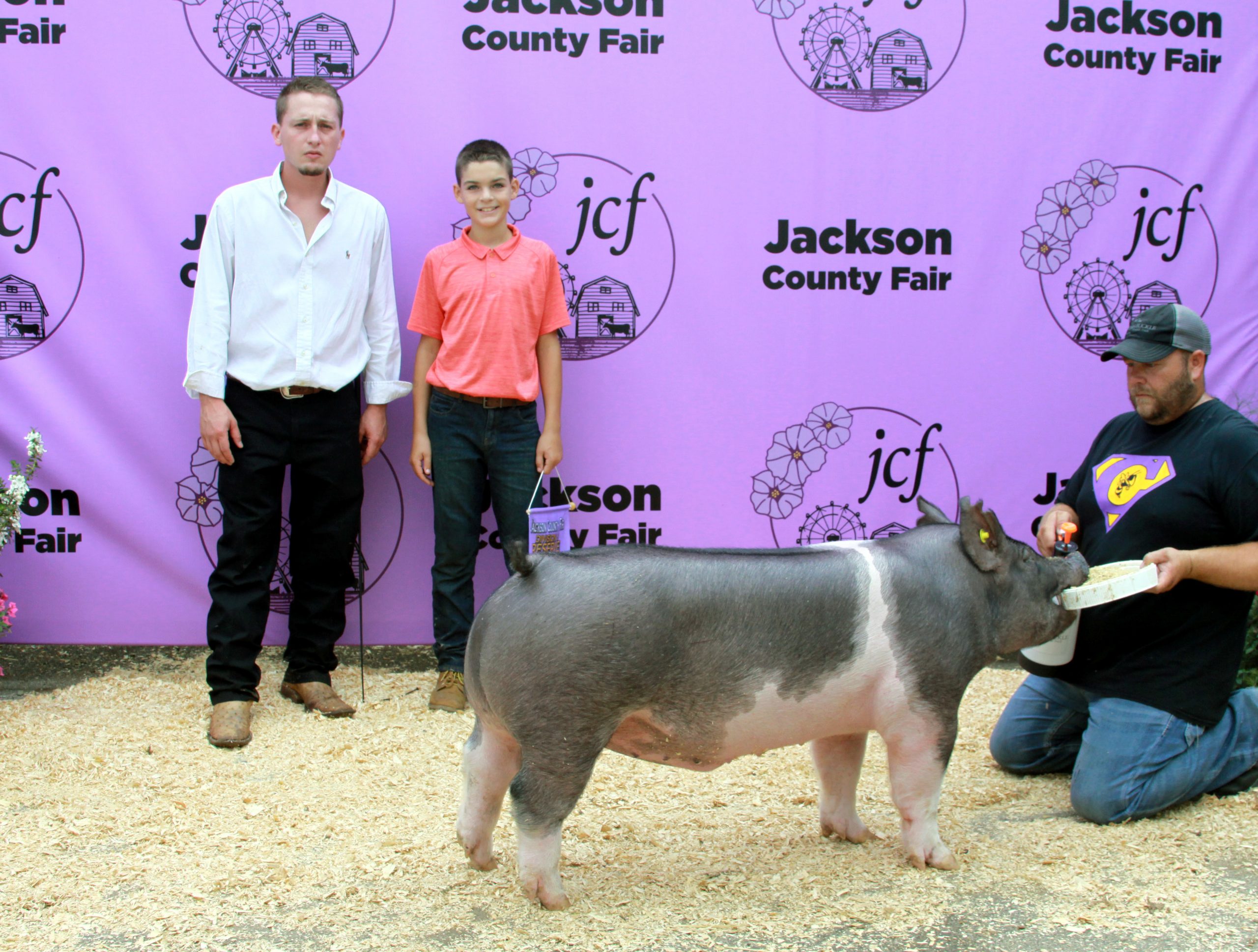 Jackson County Fair, Division 5 Reserve Champion Barrow, Sired by Smooth Criminal